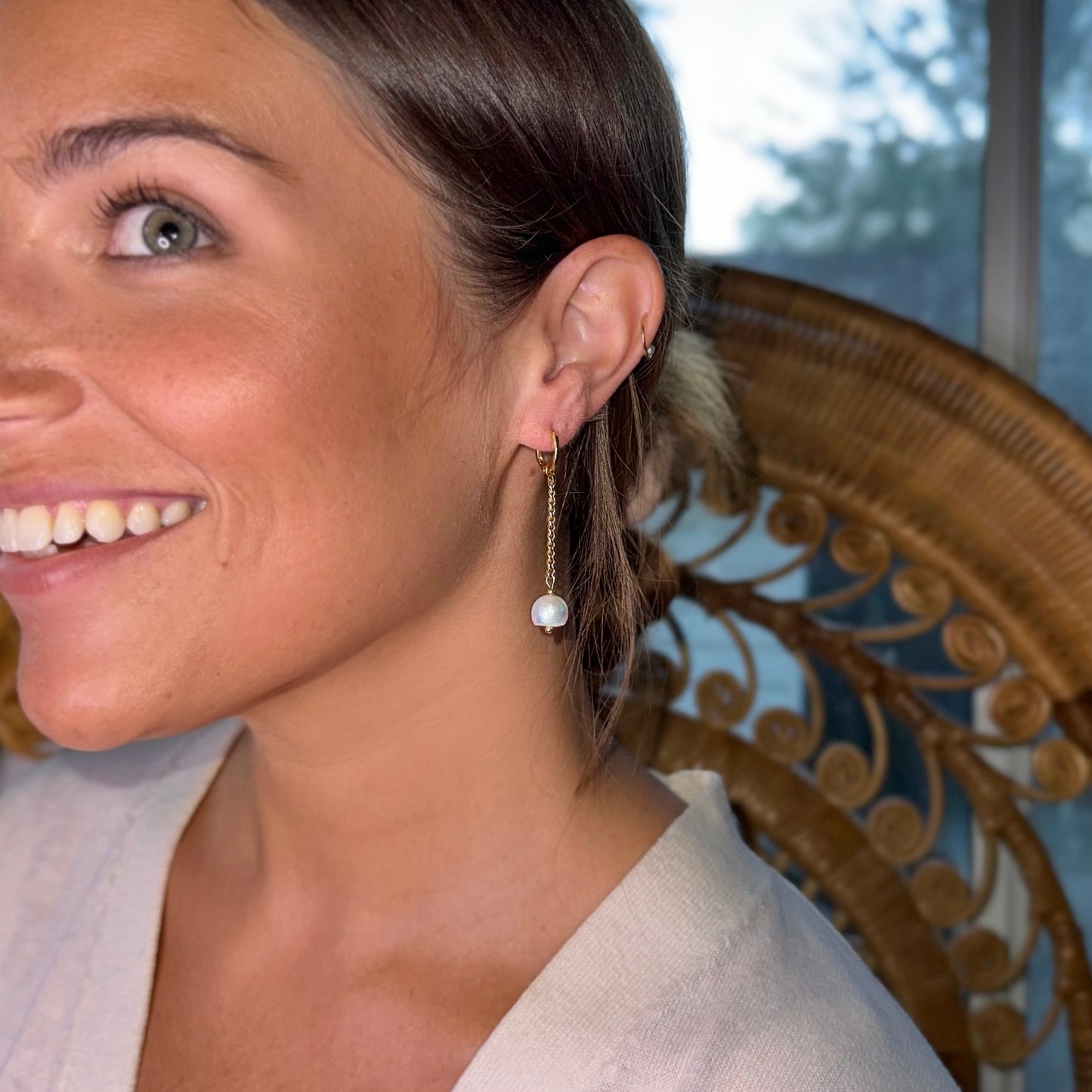 The Pearl Drop Huggies